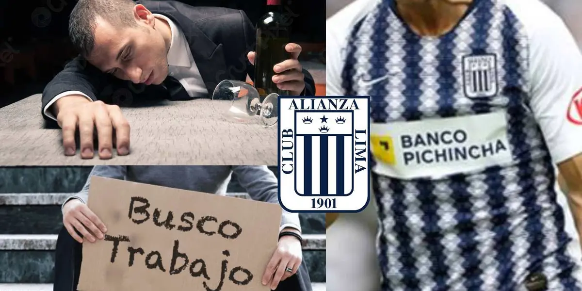 Pudo ser un gran crack pero prefirió la bebida, ahora vive en el olvido