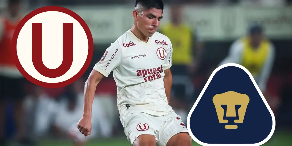 Pumas respondió por Piero Quispe