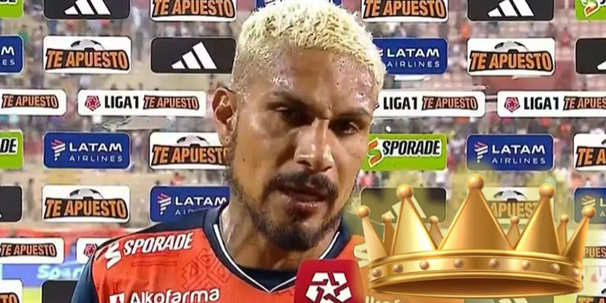Quedó demostrado que Paolo Guerrero tiene corona en el fútbol peruano