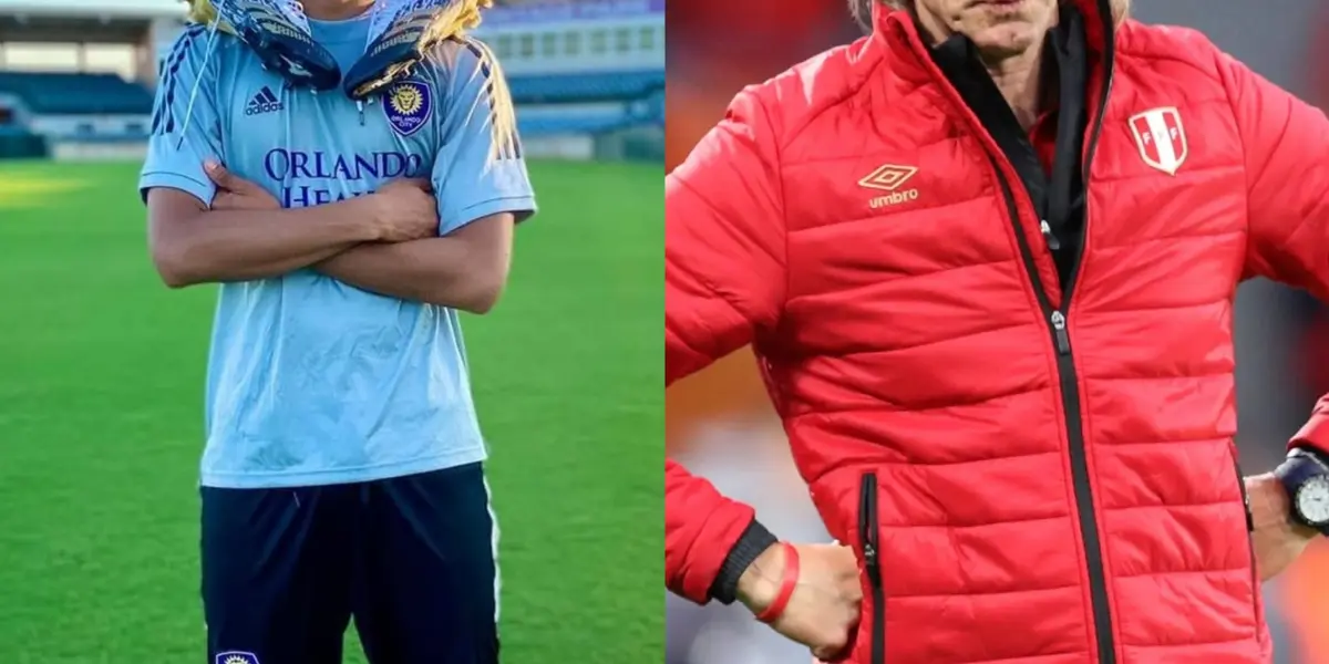 Quembol Guadalupe, jugador del Orlando City, se perfila como el futuro líder de la defensa peruana.