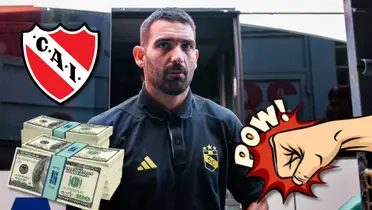 Querían dejarlo sin plata y el duro golpe que Cauteruccio le dio Independiente