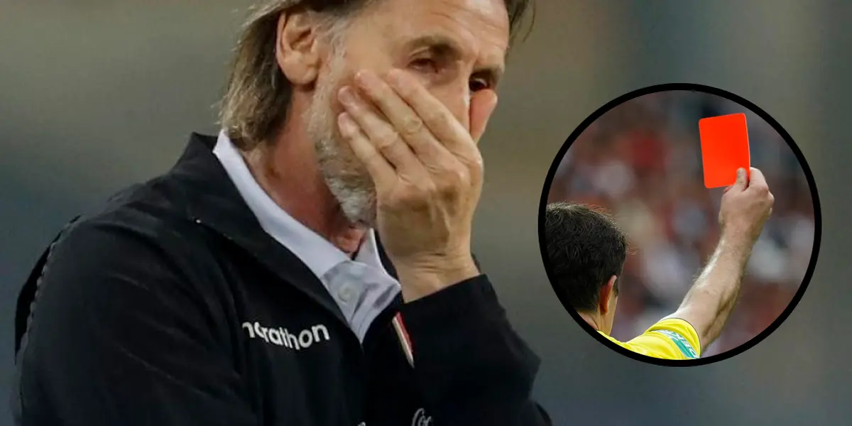Quiere ser titular en la Selección Peruana, pero lo primero que hace es que lo expulsen en su club