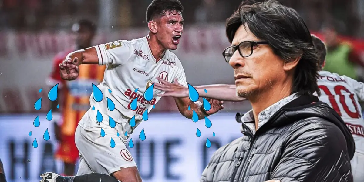 Quiso aguarle la fiesta a la U y mira cómo lloro Ángel Comizzo tras el juego
