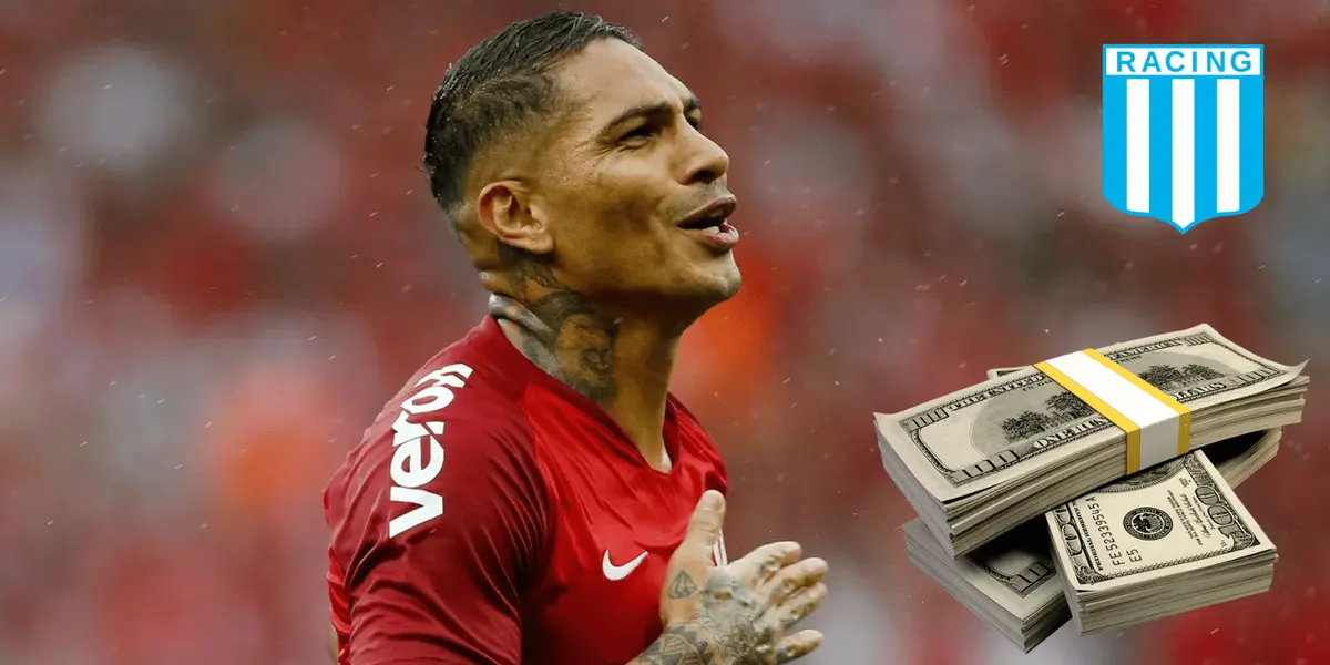 Racing Club habría fichado a Paolo Guerrero por todo el 2023