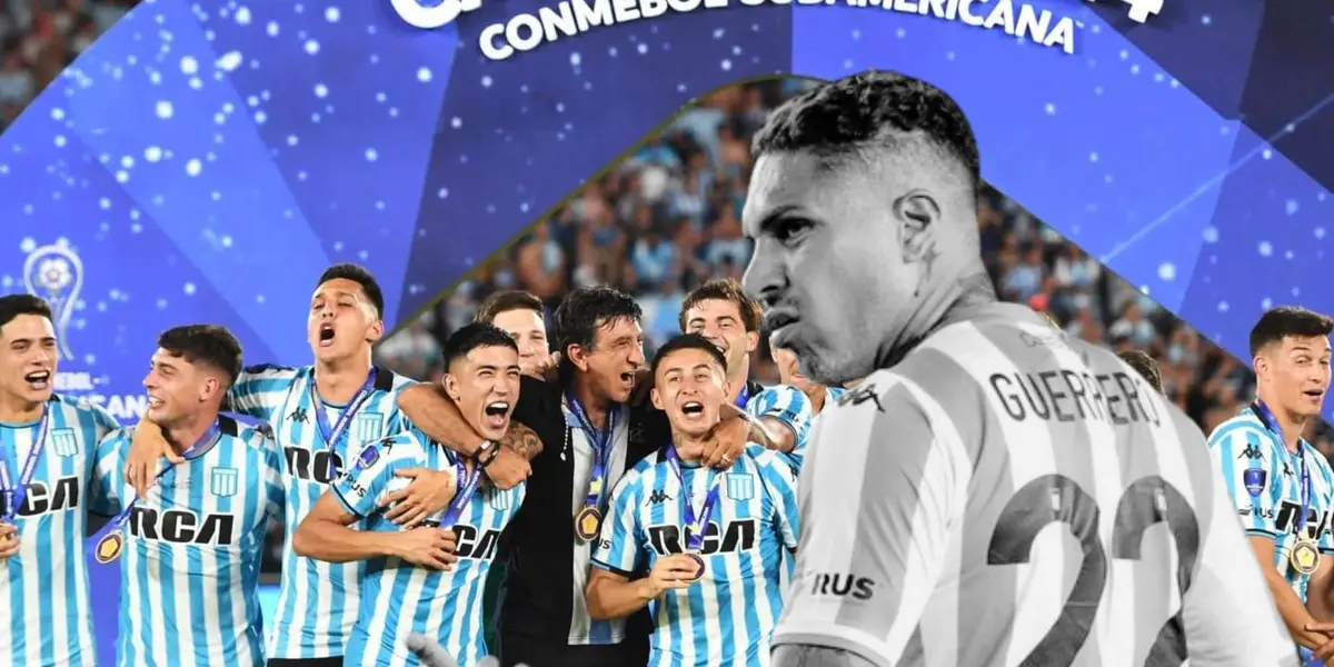 Racing Club - Paolo Guerrero (Foto: TyC Sports)