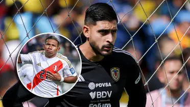 Rafael Romo y Edison Flores (Foto: Selección Peruana y Venezuela).