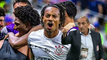 Ramón Díaz - André Carrillo (Foto: Corinthians)