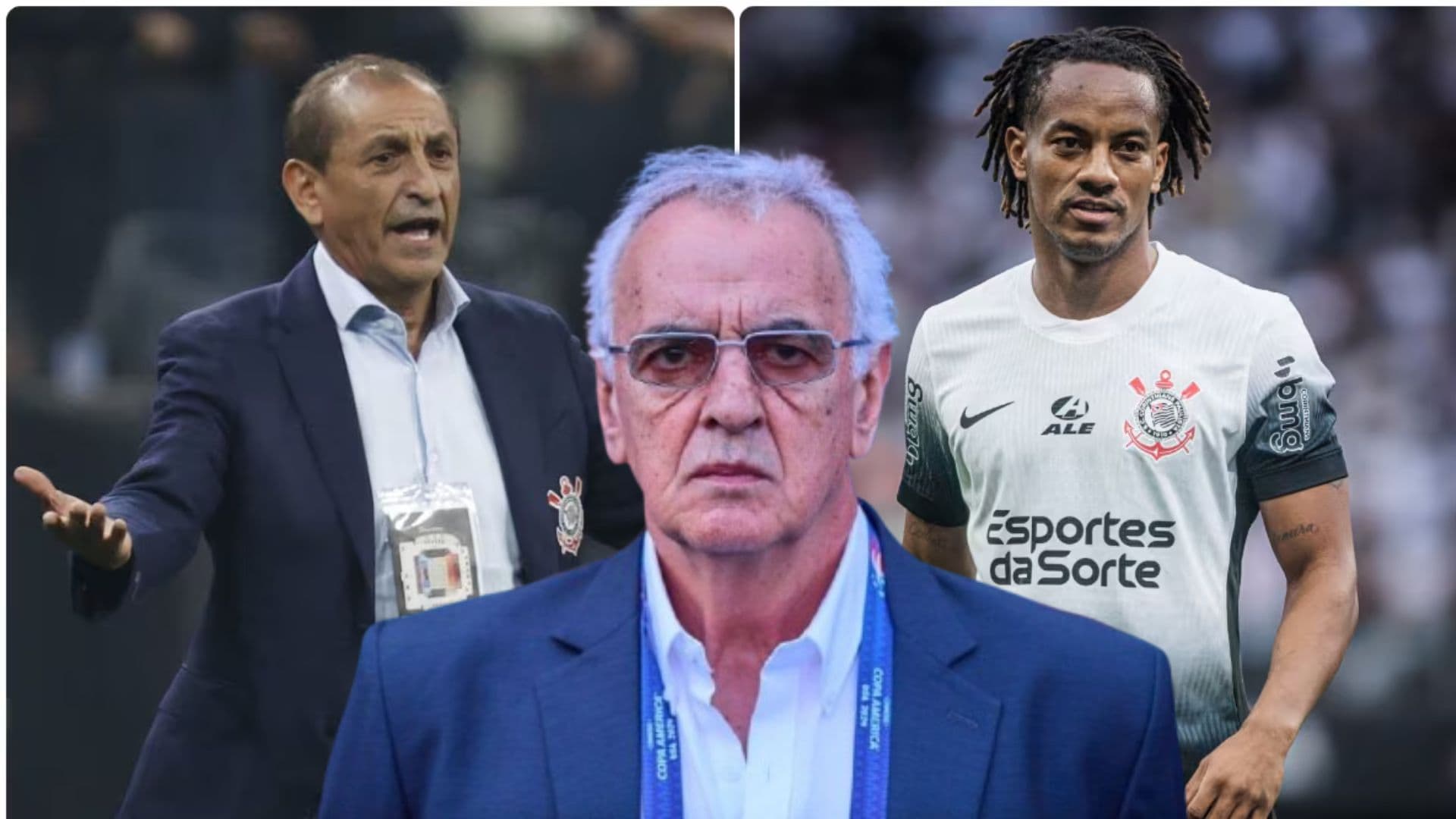 Ramón Diaz - Jorge Fossati - André Carrillo (Foto: La Bicolor)