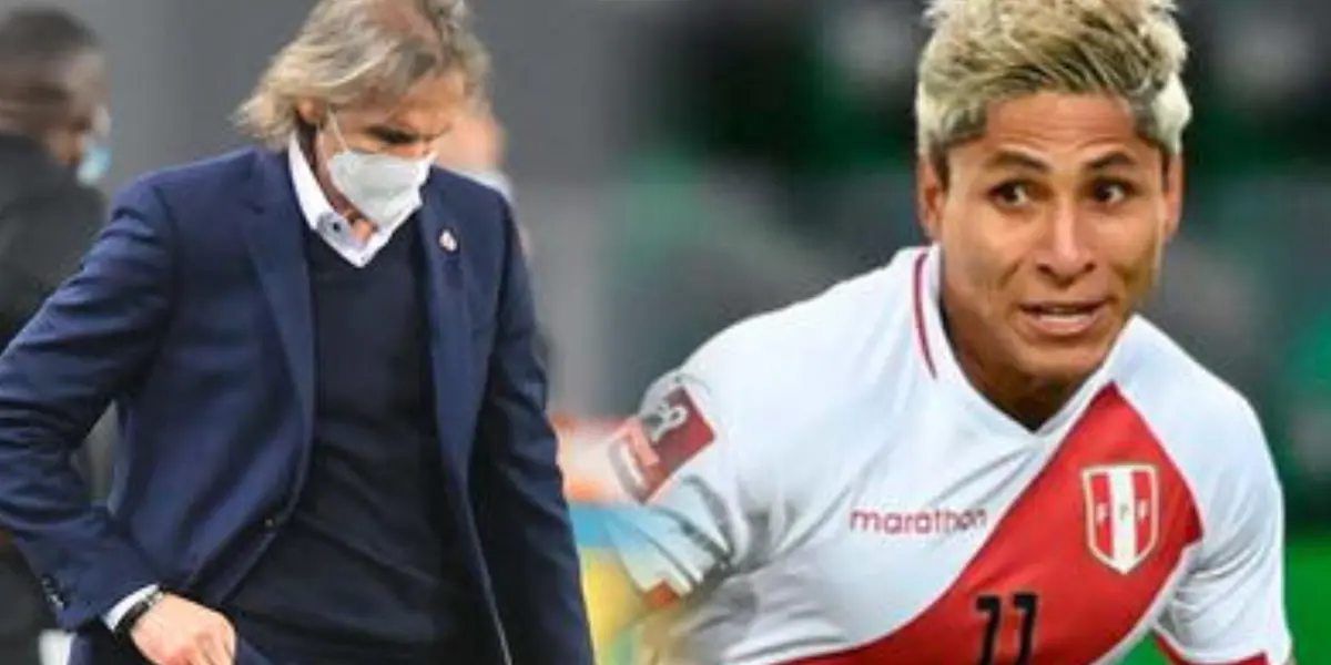 Raúl Ruidíaz dejó de ser llamado por Ricardo Gareca