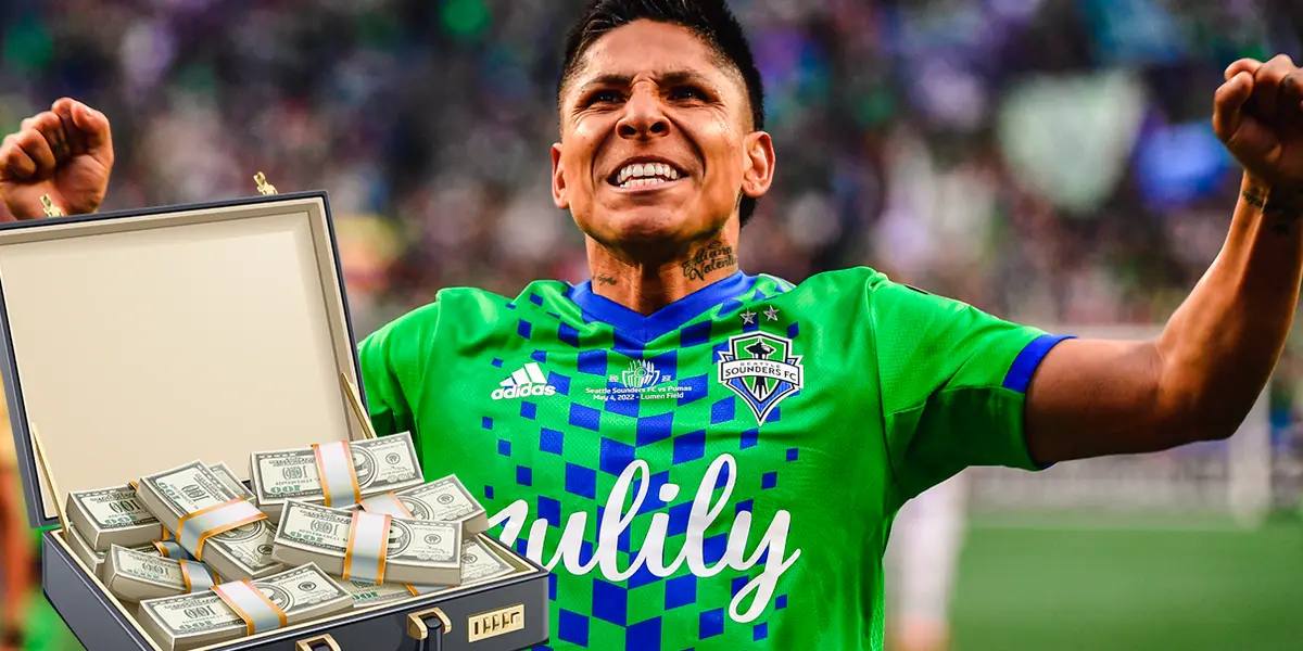 Raúl Ruidíaz es el peruano mejor pagado en toda la MLS