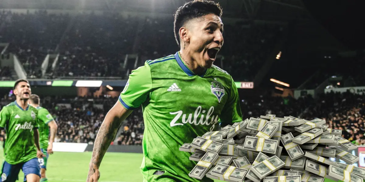 Raúl Ruidíaz es uno de los mejores pagados de su equipo