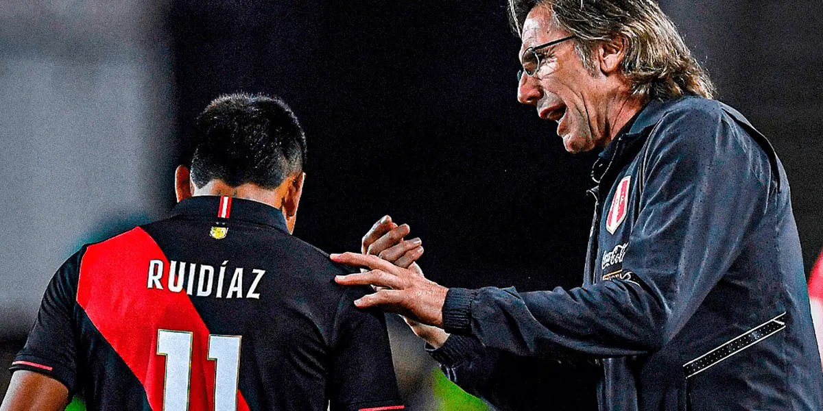 Raúl Ruidíaz reapareció para alentar a la Selección Peruana en su camino a Qatar 2022