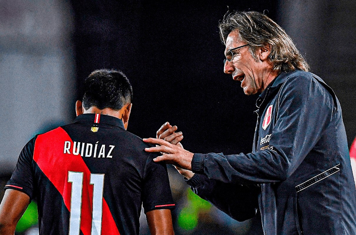 Raúl Ruidíaz reapareció para alentar a la Selección Peruana en su camino a Qatar 2022