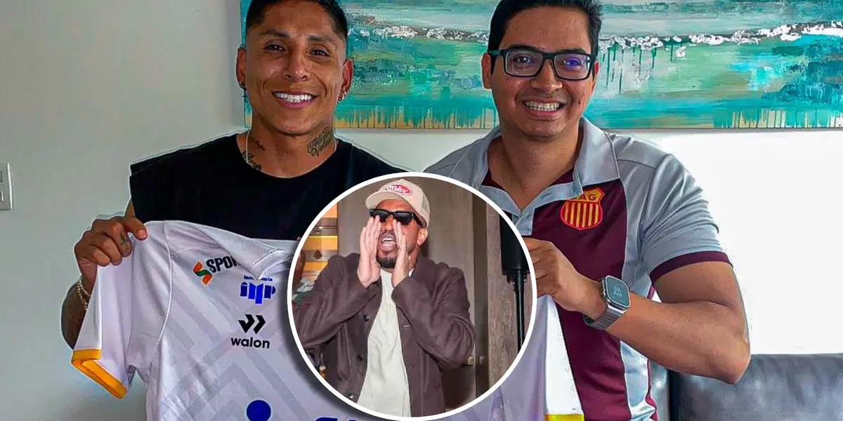 Raúl Ruidíaz y Jefferson Farfán (Foto: Atlético Grau X).