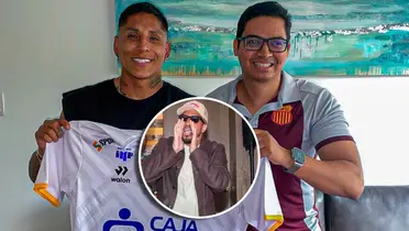 Raúl Ruidíaz y Jefferson Farfán (Foto: Atlético Grau X).