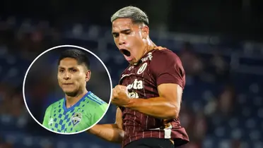 Raúl Ruidíaz - Yuriel Celi (Foto: Universitario)