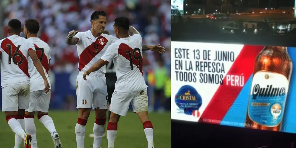 Reconocida cerveza en el continente y su fervoroso apoyo a la bicolor