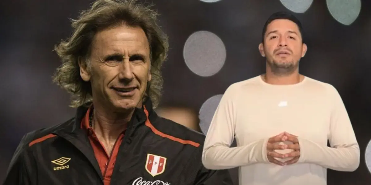 Reimond Manco - Ricardo Gareca (Foto: El Gráfico)