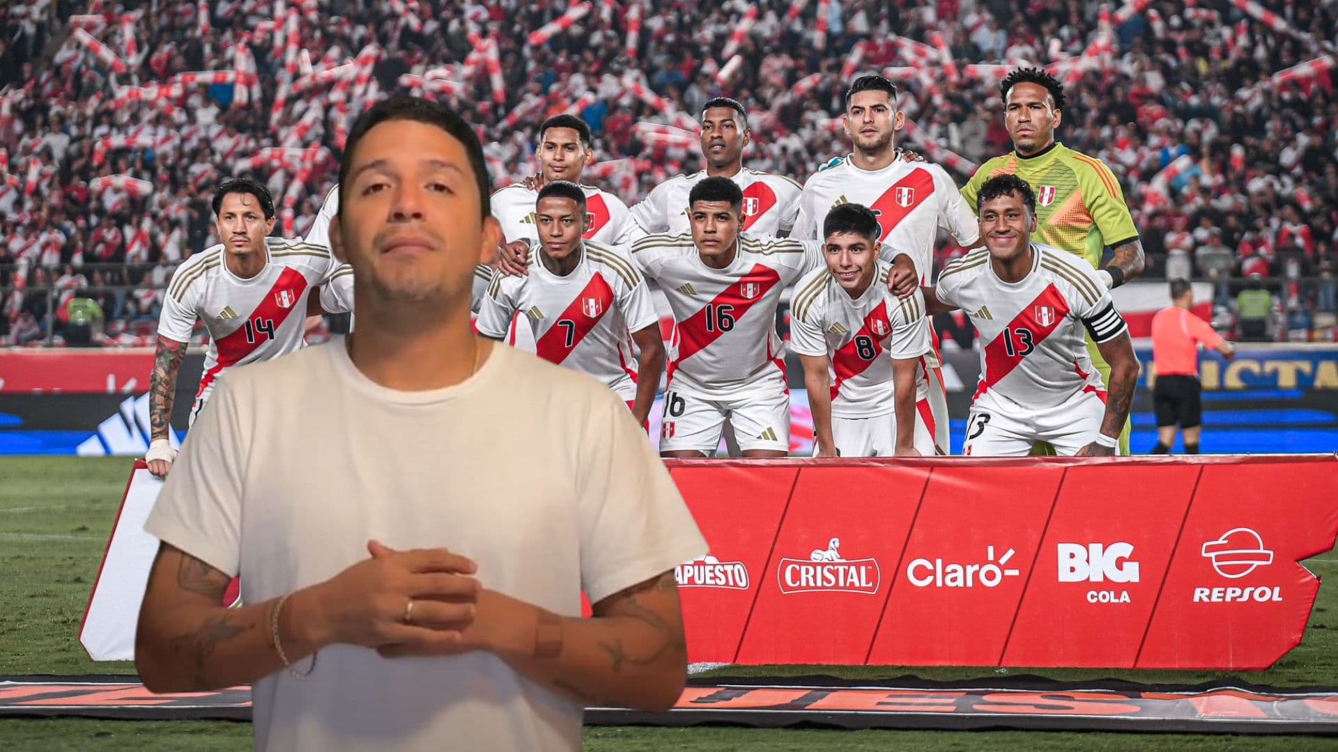 Reimond Manco y la Selección Peruana (Foto: La Bicolor)
