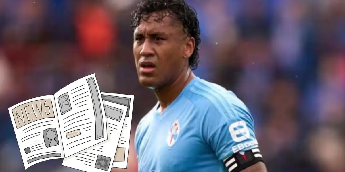 Renato Tapia con cara de preocupación