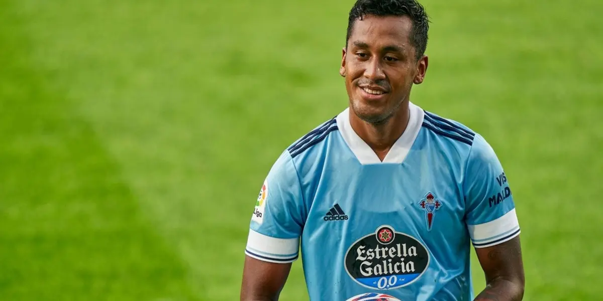 Renato Tapia con la camiseta del Celta de Vigo de España. (Foto: BolaVip)