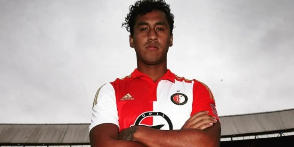 Renato Tapia con la camiseta del Feyenoord de Holanda. (Foto: Andina)