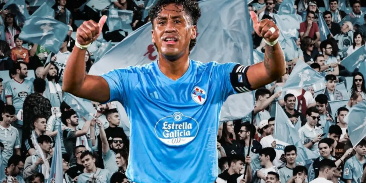 Renato Tapia está en un tremendo momento en el Celta Vigo