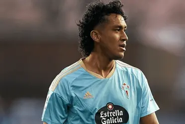 Renato Tapia estuvo presente en el triunfo del Celta Vigo ante el conjunto de FC Barcelona
