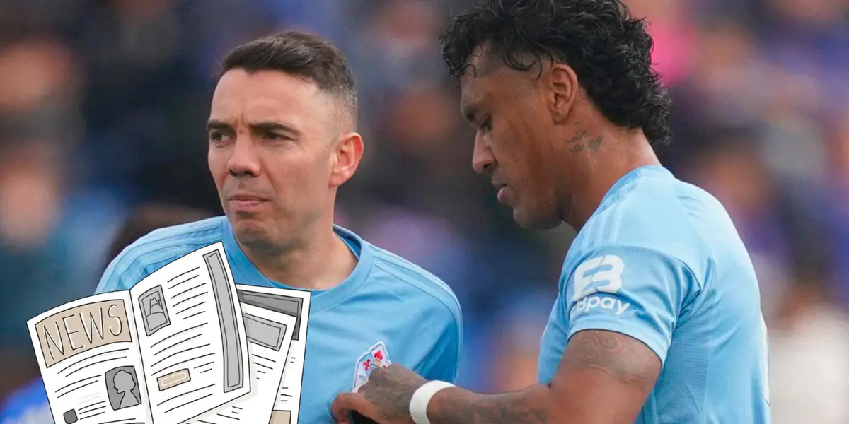 Renato Tapia estuvo presente en el juego contra el Getafe