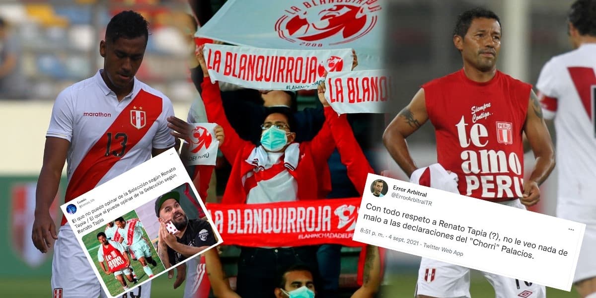 Renato Tapia generó polémica en redes sociales tras contestarle una crítica al Chorri Palacios y parte de la hinchada se puso en su contra.
