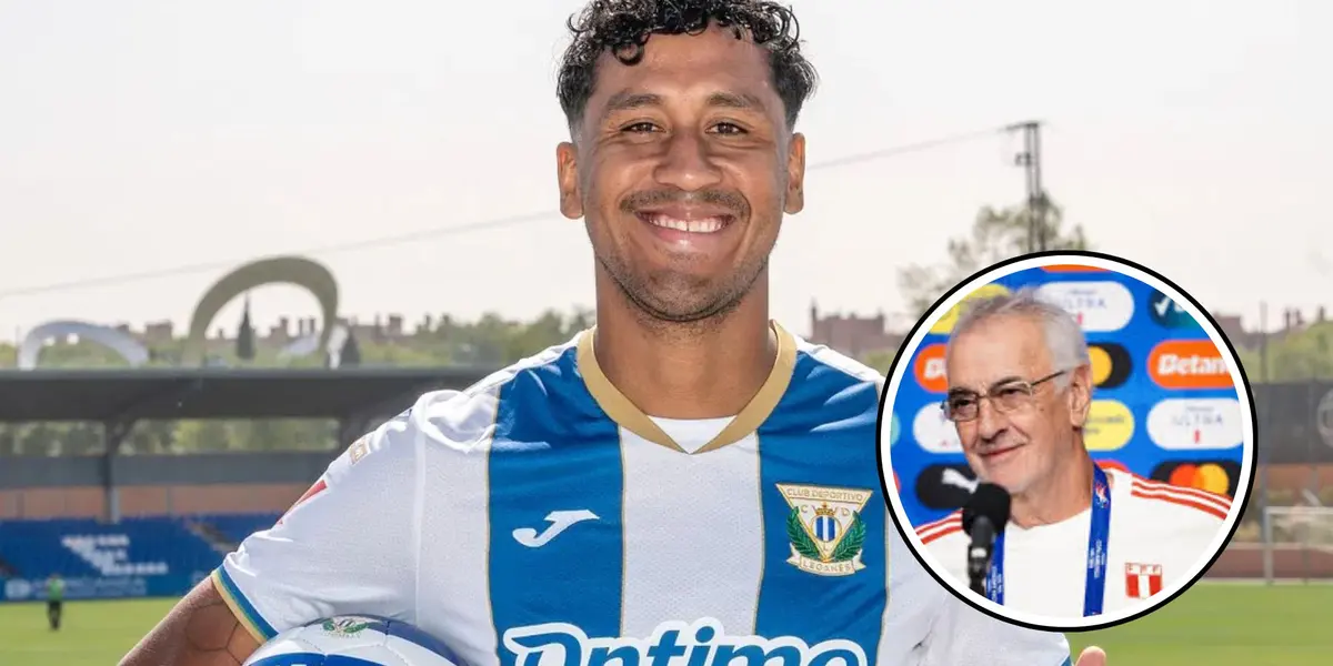 Renato Tapia - Jorge Fossai (Foto: Club Leganés)