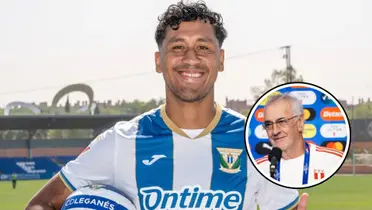 Renato Tapia - Jorge Fossai (Foto: Club Leganés)