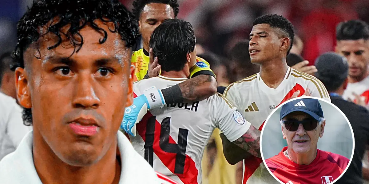 Renato Tapia - Jorge Fossati - Gianluca Lapadula (Foto: FPF)