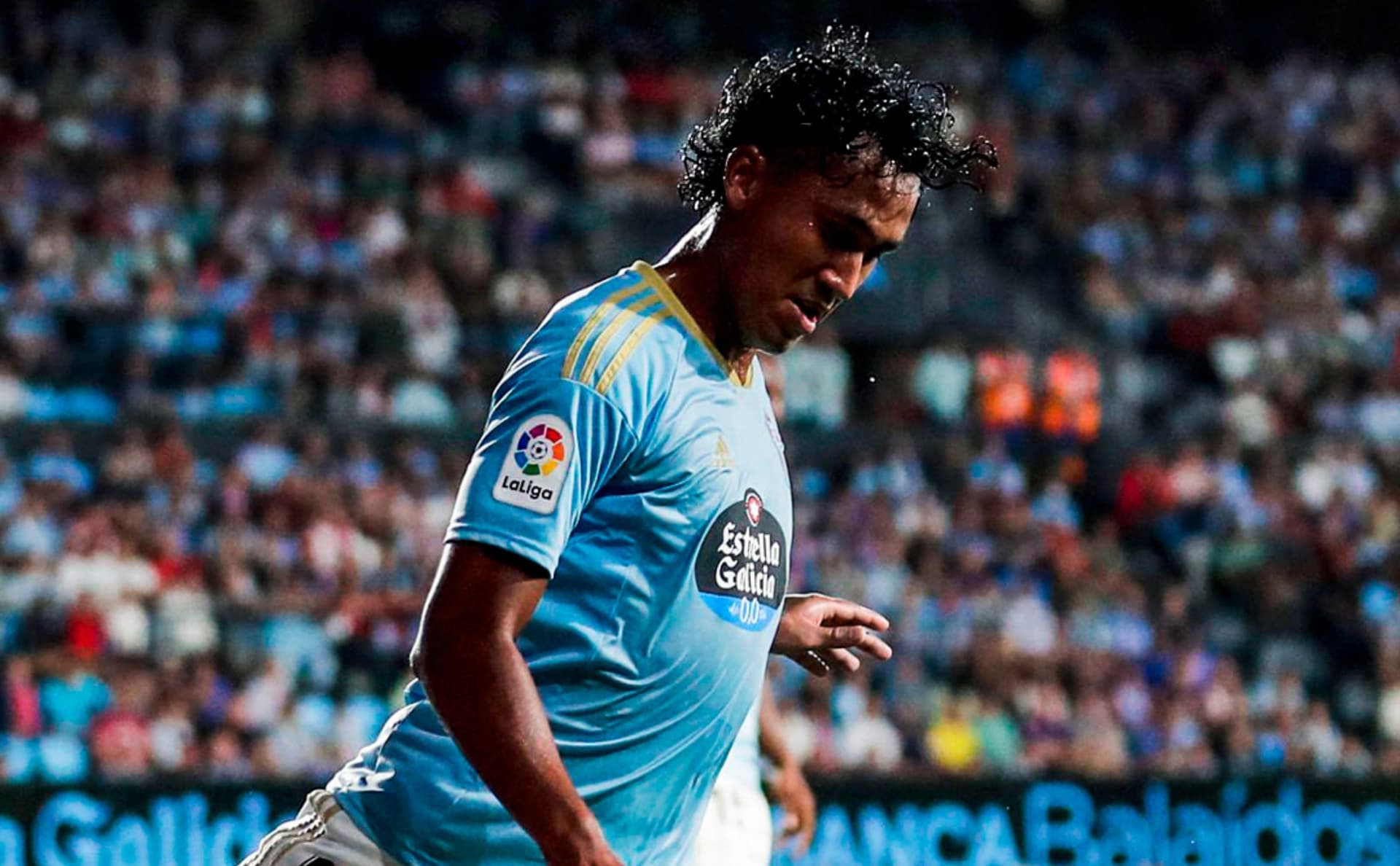 Renato Tapia jugó 87' en la derrota del Celta ante Real Madrid