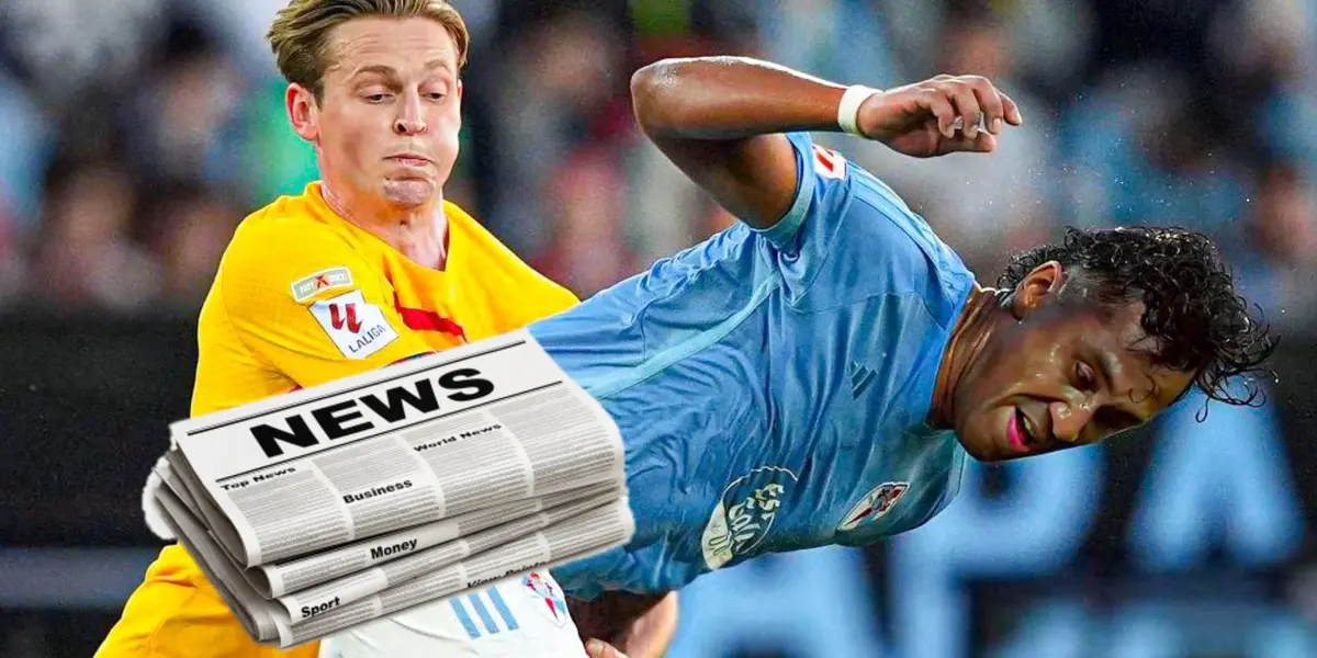 Renato Tapia jugó frente al Barcelona los 90 minutos