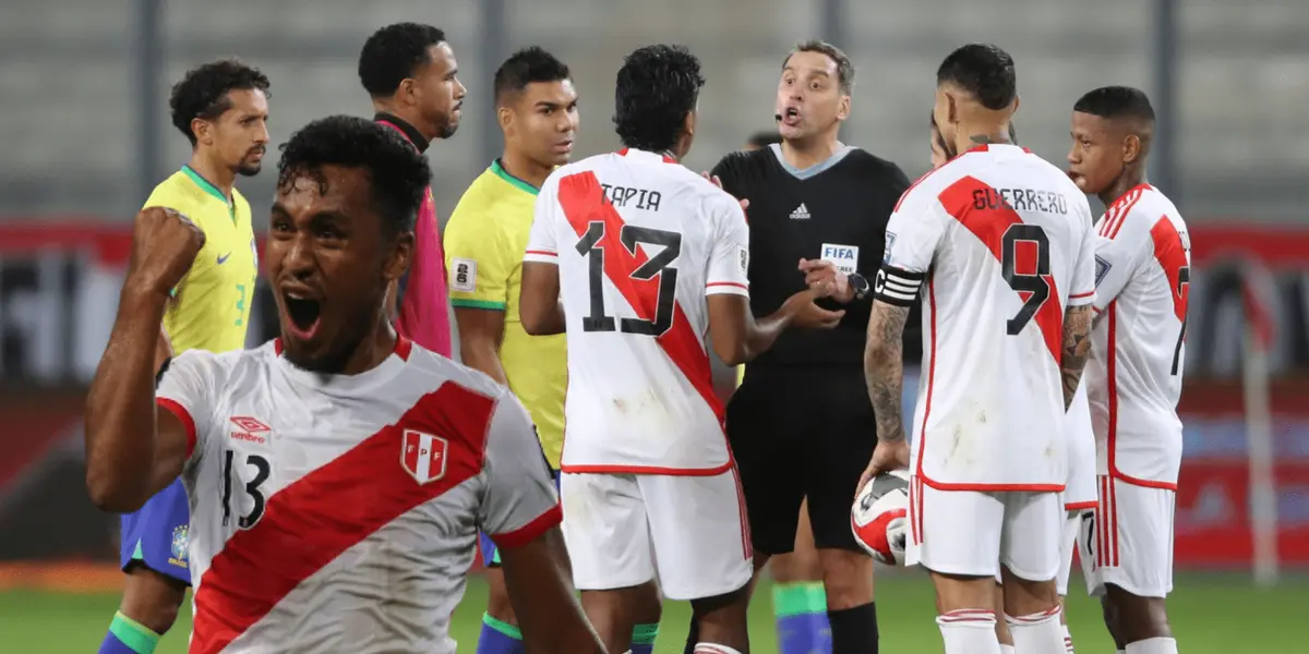 Renato Tapia la rompió ante la Selección de Brasil y se ganó un nuevo apodo