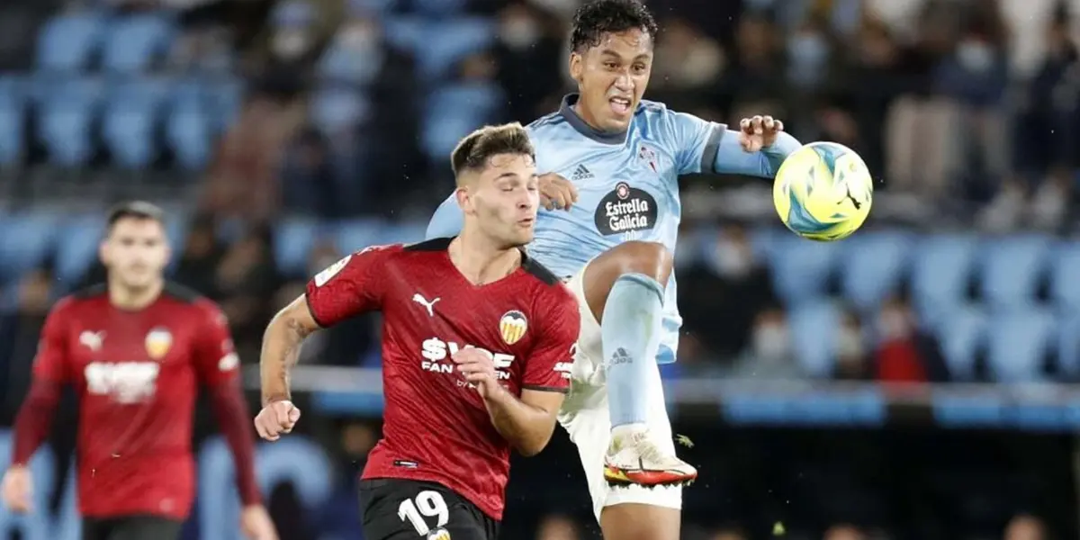 Renato Tapia quiere salir del Celta de Vigo