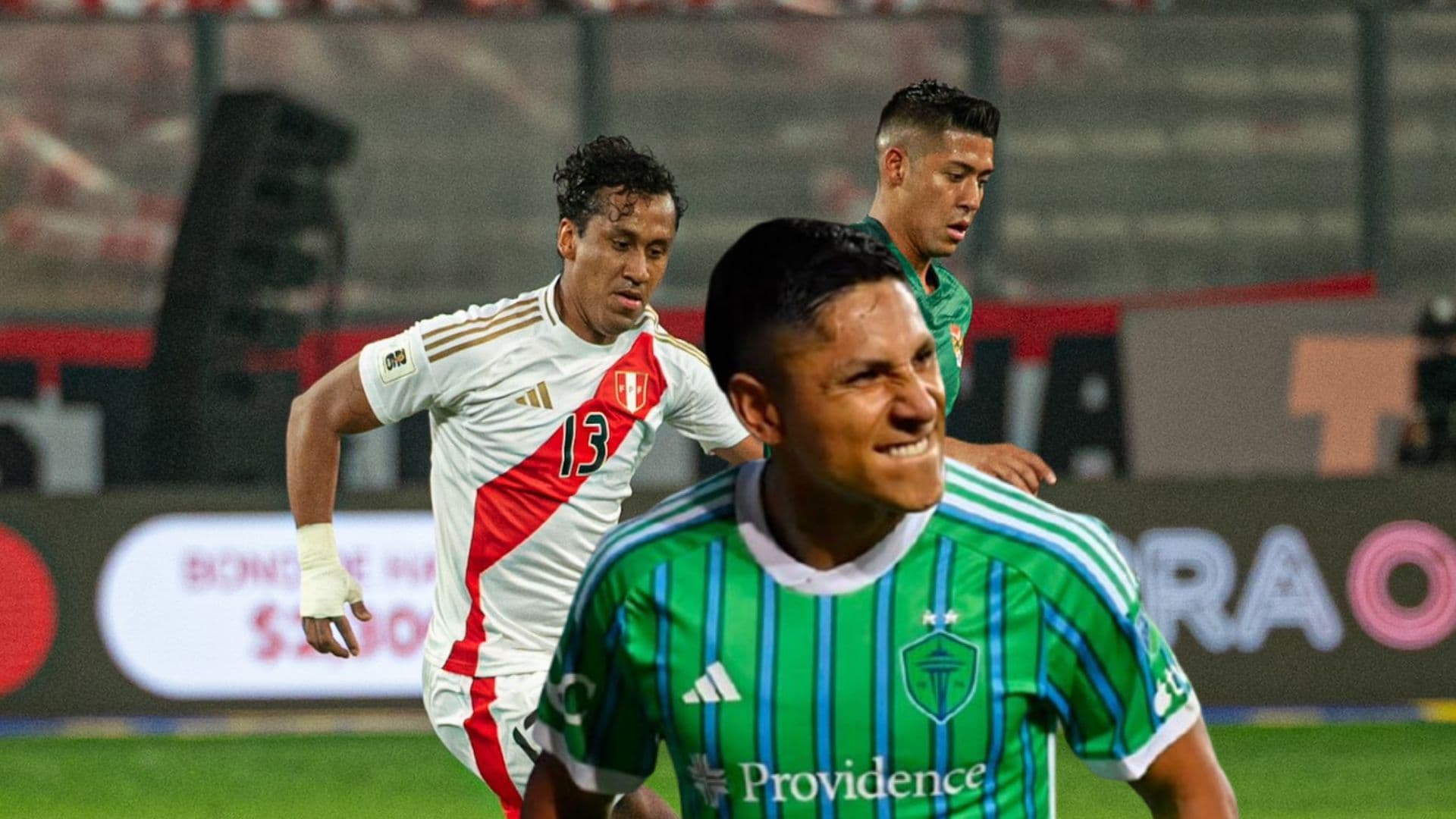 Renato Tapia - Raúl Ruidíaz (Foto: X de La Bicolor)