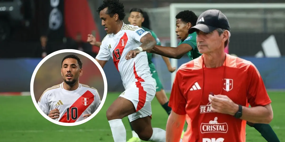 Renato Tapia - Sergio Peña - Óscar Ibáñez (Foto: X de La Bicolor)