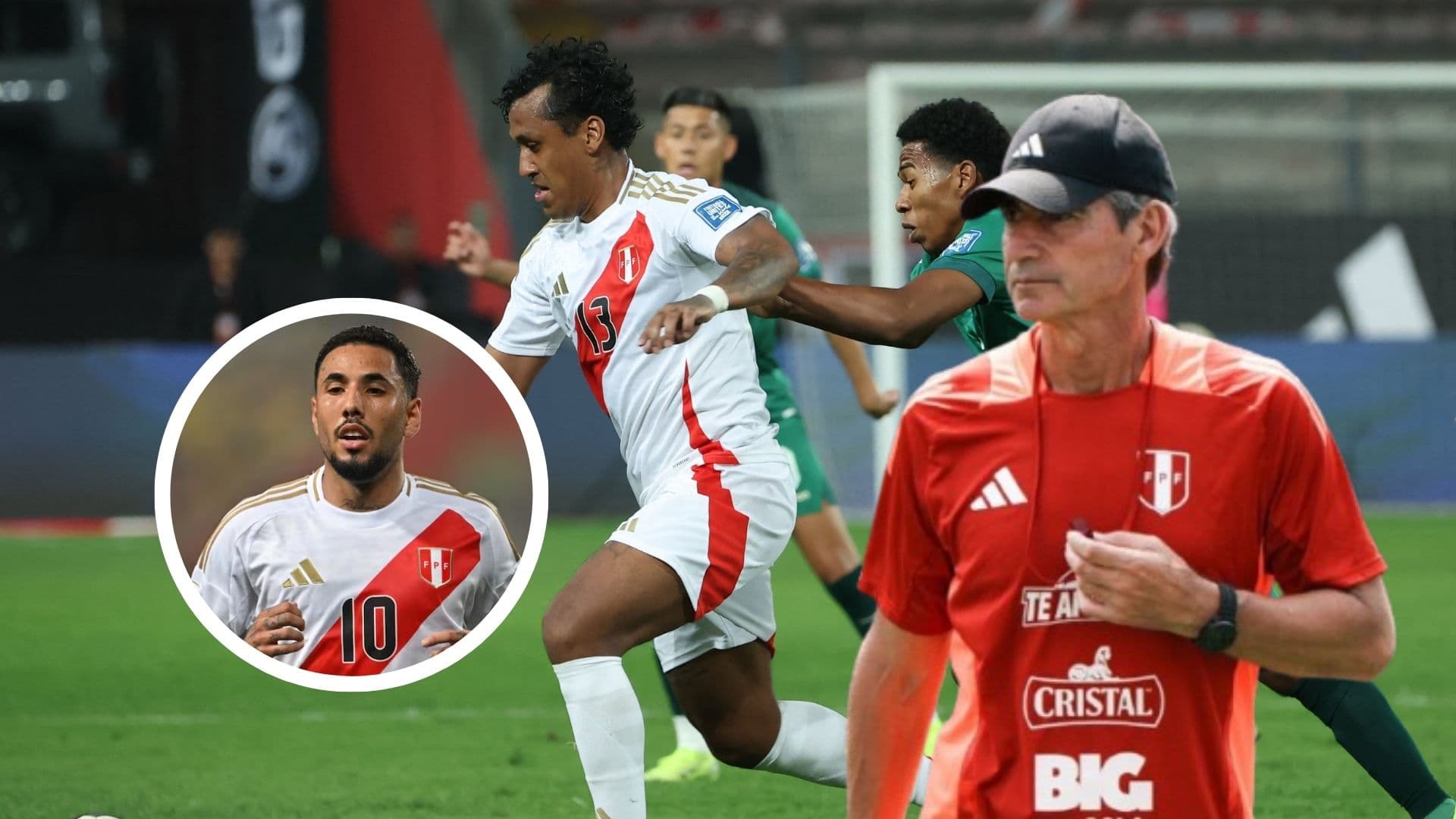 Renato Tapia - Sergio Peña - Óscar Ibáñez (Foto: X de La Bicolor)