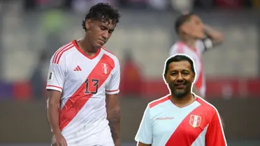 Renato Tapia triste y Roberto Palacios feliz