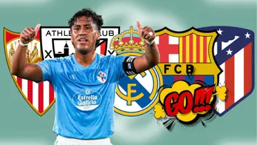 Renato Tapia vistiendo la camiseta del Celta de Vigo