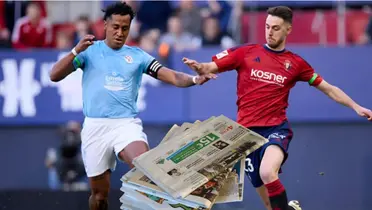 Renato Tapia volvió a hacer un buen partido con el Celta Vigo