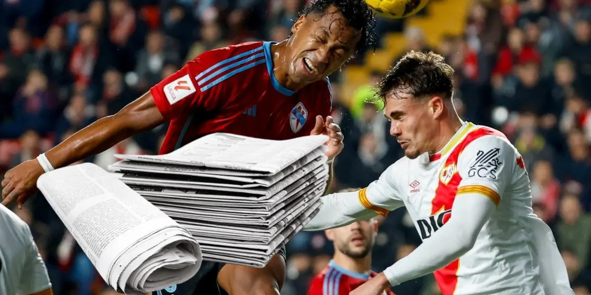 Renato Tapia volvió a ser titular con el Celta Vigo