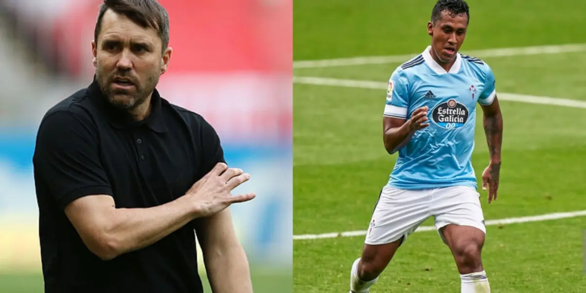 Renato Tapia volvió a tener presencia en Celta de Vigo