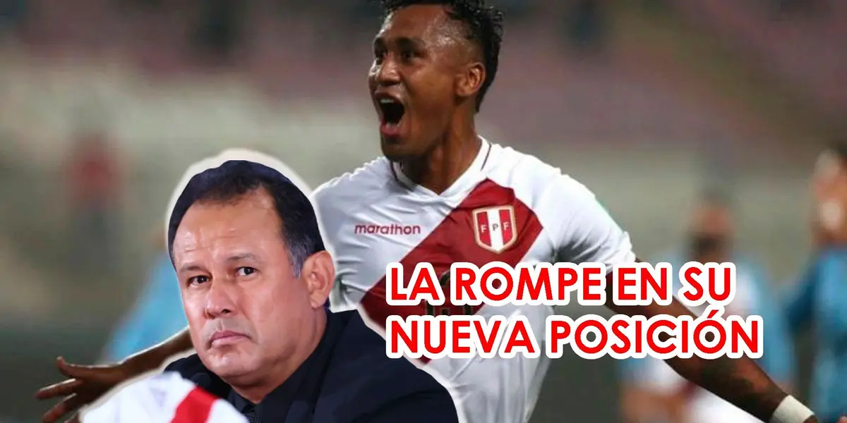 Renato Tapia y la posición de central que descubrió Juan Reynoso.