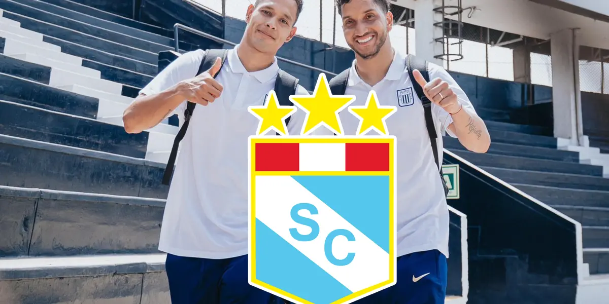 Renzo Garcés - Jean Pierre Archimbaud (Foto: Alianza Lima)