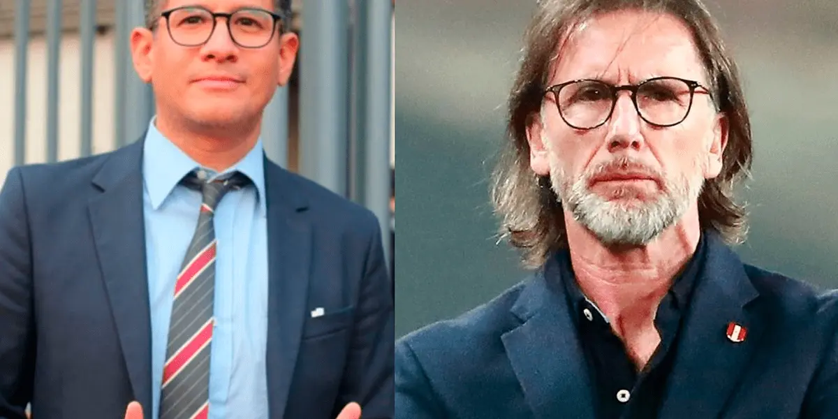 Ricardo Gareca no continuará en la Selección Peruana y Erick Osores reaccionó de una forma imprensada