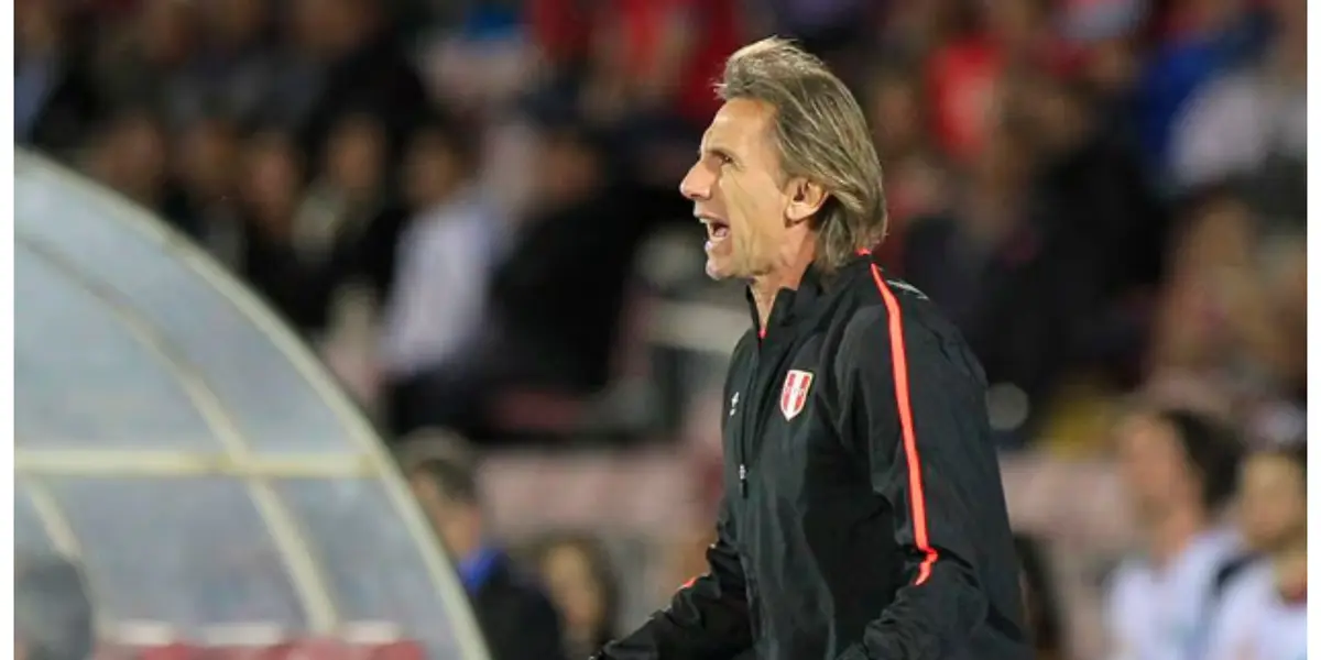 Ricardo Gareca. FOTO: La Tercera