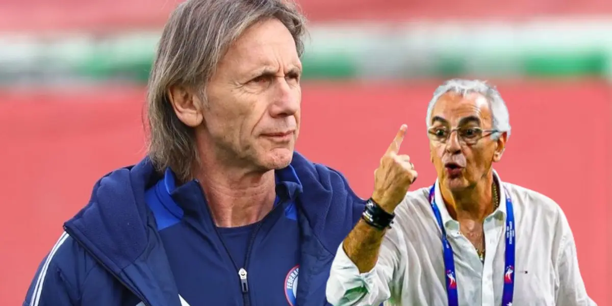 Ricardo Gareca - Jorge Fossati (Foto: La Roja - La Bicolor)